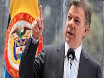 Santos comentó que EU está dispuesto a ayudar a que las negociaciones de paz terminen...