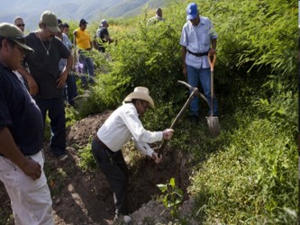 Los cerros que rodea la ciudad de Iguala, donde desaparecieron 43 estudiantes mexicanos hace tres...
