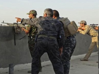 Las tropas gubernamentales repelieron un ataque de los combatientes del grupo extremista en la zona...