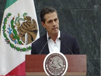 Peña Nieto destacó la necesidad de llevar a fondo las investigaciones sobre las...