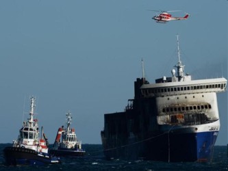 En el ferry de bandera italiano operado por la griega Anek Lines podría haber más...