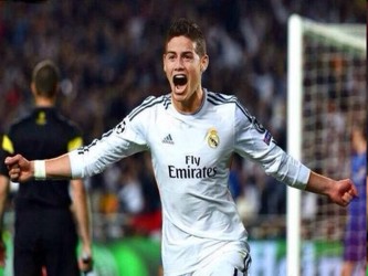 Rodríguez marcó el primer gol del Real Madrid en su victoria ante el Sevilla el...