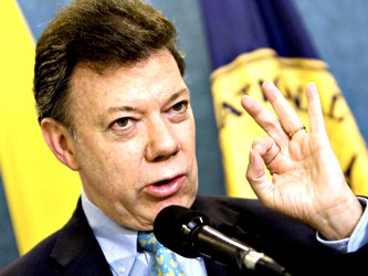 Santos ha salido al paso de las críticas por basar la 'hoja de ruta' de su Gobierno es un...