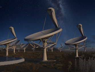 Las 3.000 antenas o radiotelescopios, repartidas en 250 estaciones instaladas en territorio...