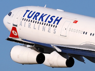 La agencia de noticias DHA informó el lunes que el domingo un vuelo de Turkish Airlines con...