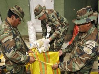 La Fuerza Especial de Lucha Contra el Narcotráfico de Bolivia reportó que de enero a...