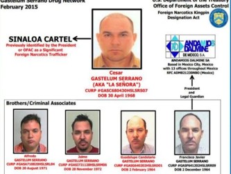 Vinculado al poderoso cártel de Sinaloa, Gastelum traficaba la droga desde Colombia a...