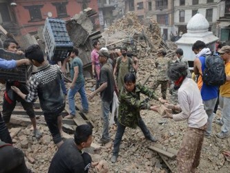Nepal ya vivió sismos mortíferos, por ejemplo, en enero de 1934, cuando uno de...
