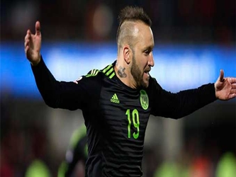 El argentino naturalizado mexicano anotó un doblete el lunes en el empate de México...