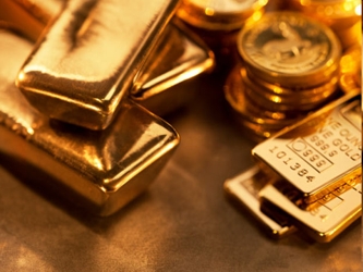 El oro al contado bajó un 1 por ciento a 1.156,85 dólares la onza, su menor nivel...