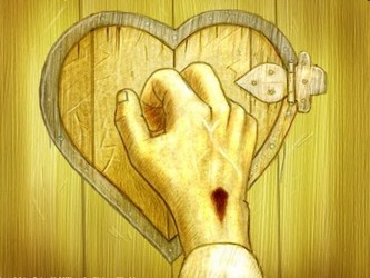 Esa cerradura es nuestro corazón. En su interior, nadie consigue penetrar, si nosotros no...