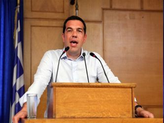 Tsipras agradeció al representante de ACNUR 