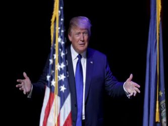 "No necesito el dinero de nadie", dice Trump en el mitin, mientras sus rivales cortejan a...