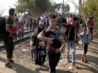 La ONU viene insistiendo en que esta es la peor crisis de refugiados desde la II Guerra Mundial,...