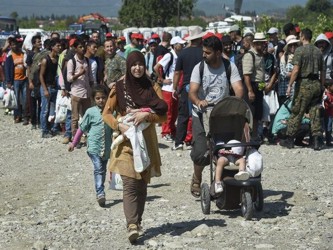 Alrededor de 630.000 personas entraron ilegalmente en Europa en lo que va del año,...
