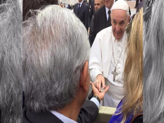 En el texto, López Obrador trasmite al papa su 