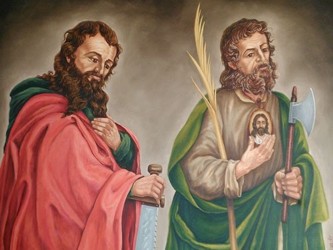 A la luz del Evangelio de Cristo y del ejemplo de estos dos Apóstoles, nosotros, hombres de...