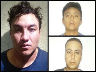 Los tres presuntos narcotraficantes fueron capturados el miércoles en operativos de...