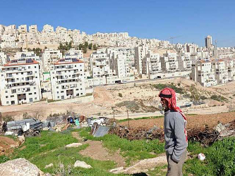 Los asentamientos judíos en territorio ocupado están prohibidos por la...
