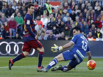 Messi venía de marcar un doblete y asistir en dos goles hace tres días en la victoria...