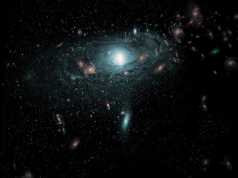 El Gran Atractor, también llamado el Muro, es una gran concentración de galaxias, se...