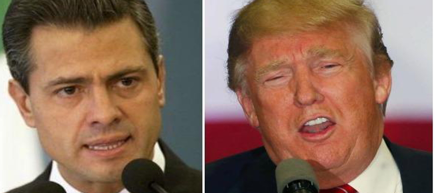Peña Nieto había enviado mensajes indirectos a las críticas de Trump, pero no...