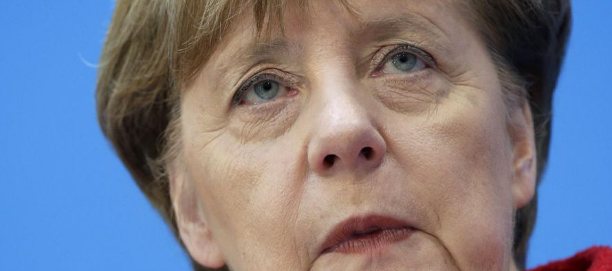 Merkel reconoció el lunes que el tema de los refugiados dominó las elecciones del fin...