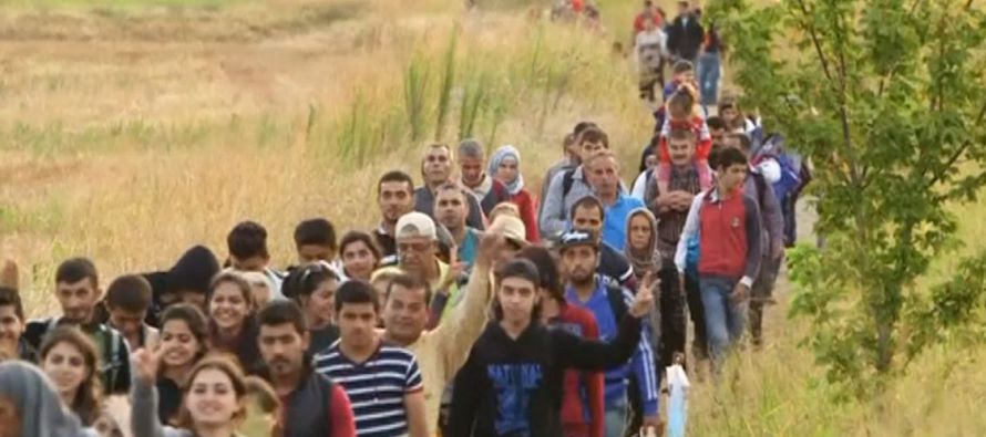 La cantidad de inmigrantes que ingresaron a Alemania desde Austria se redujo más de siete...