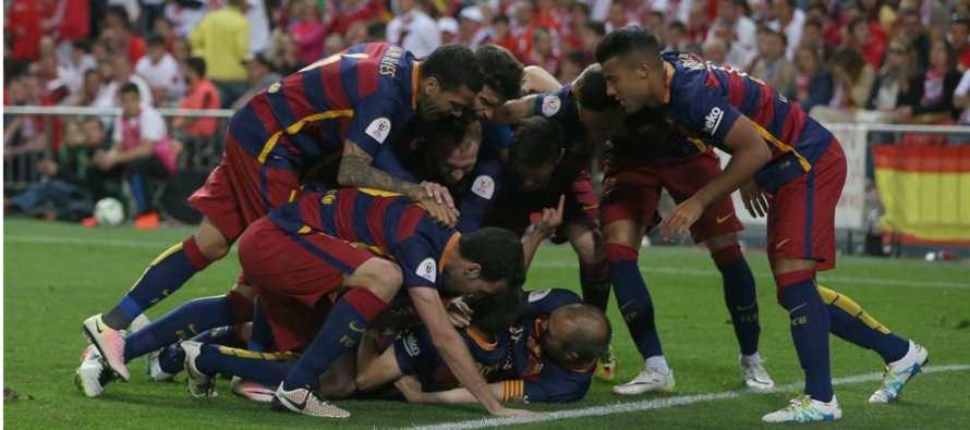 El Barcelona se coronó el domingo campeón de la Copa del Rey de España tras...