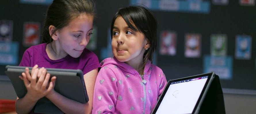 Ocho meses después de iniciado el año escolar, sus alumnos utilizan sus iPads para...