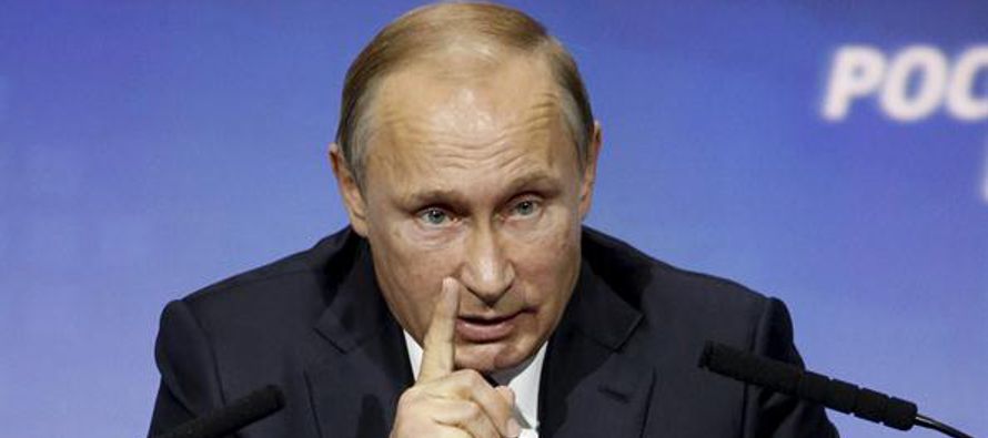 Putin no especificó qué medidas podría tomar Rusia, pero insistió en...