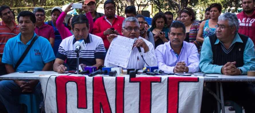 El sindicato de maestros del estado de Oaxaca encabezó una toma durante meses de la capital...