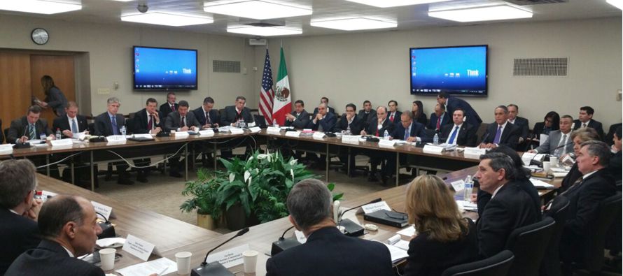 Los representantes de EE.UU. y México también se comprometieron a trabajar para...