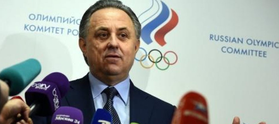 El ministro de Deportes ruso, Vitali Mutkó, agradeció hoy al Comité...