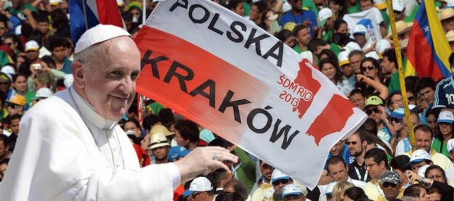  El papa Francisco viaja desde el 27 al 31 de julio a Polonia para la Jornada Mundial de la...