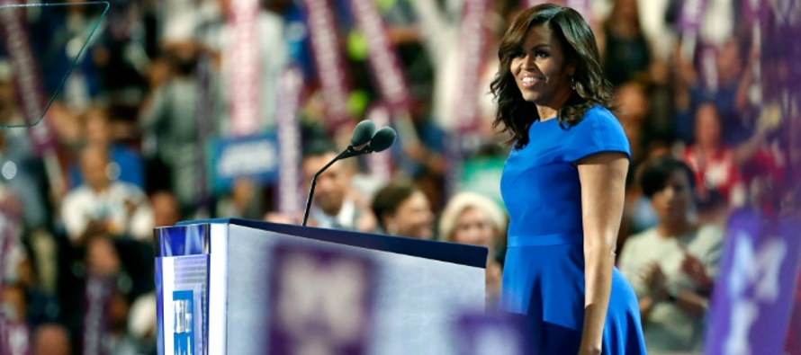  La primera dama Michelle Obama dijo durante su presentación en la Convención...