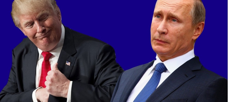 Las simpatías de Donald Trump hacia el presidente ruso, Vladímir Putin, ponen el foco...