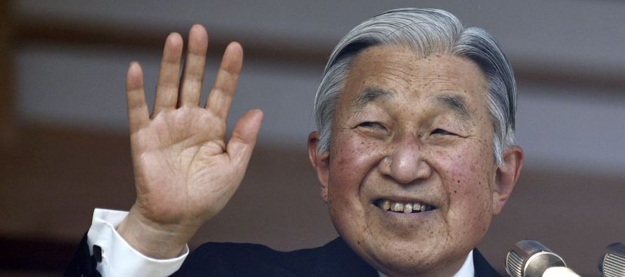 El emperador Akihito de Japón abordará hoy su futura abdicación a...