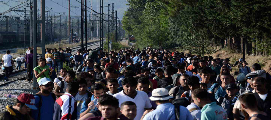 La crisis de inmigrantes de Europa es peor en términos numéricos que el año...