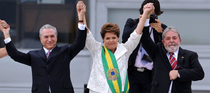 La salida de Dilma Rousseff y el PT llevó al poder al vicepresidente, Michel Temer,...