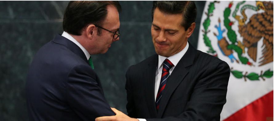 Enrique Peña Nieto dijo que Luis Videgaray, quien fuera su más cercano colaborador,...