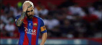 Messi se lesionó el miércoles en el partido ante Atlético de Madrid por la...