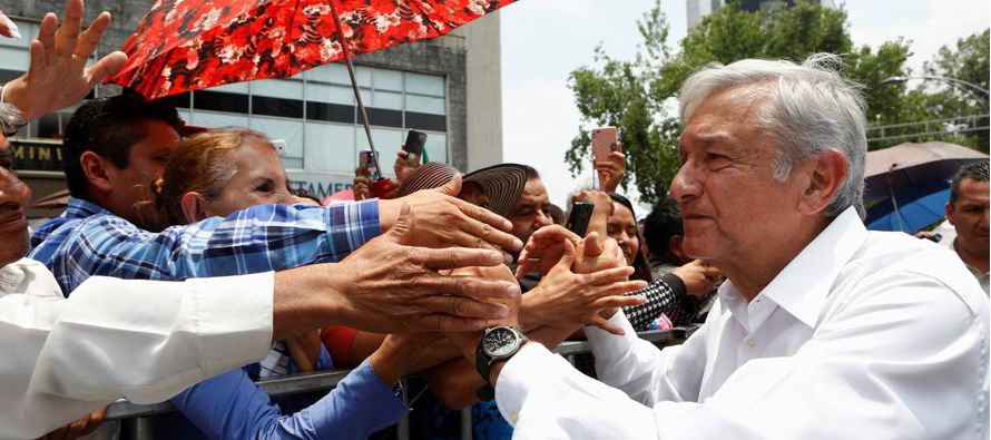 César Yáñez, portavoz de López Obrador, dijo que el político...