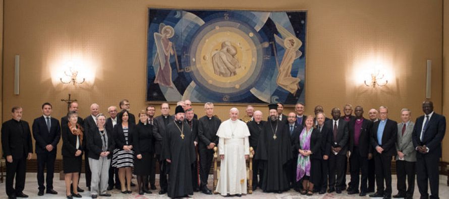 El papa Francisco, en su discurso a los participantes de la Conferencia de los secretarios del...