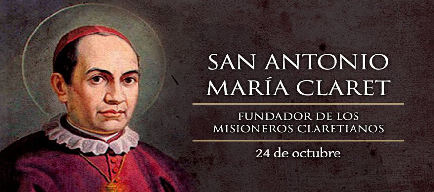 San Antonio María Claret, obispo, que, ordenado presbítero, durante varios...