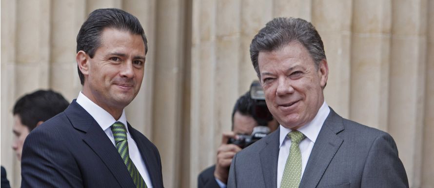 El gobernante mexicano, que se encuentra en Bogotá en una visita oficial, reconoció...