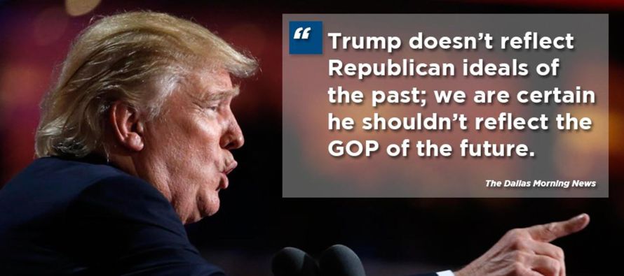 Donald Trump no es un republicano y desde luego no es un conservador". Con estas palabras, el...