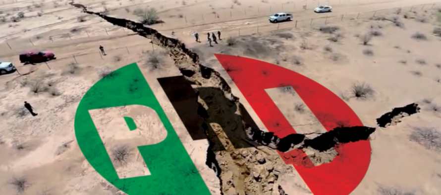 El PRI es el partido hegemónico en México, del que emergieron todos los presidentes...