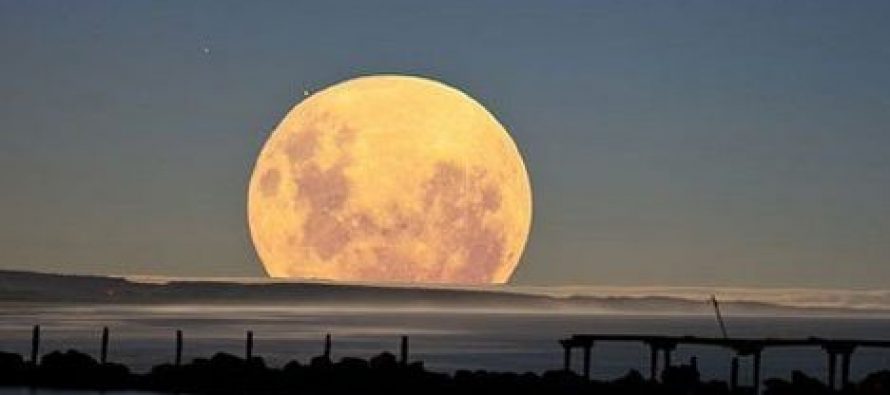 Tierra desde 1948.Una superluna ocurre cuando la sombra de la Tierra se superpone sobre la Luna y...