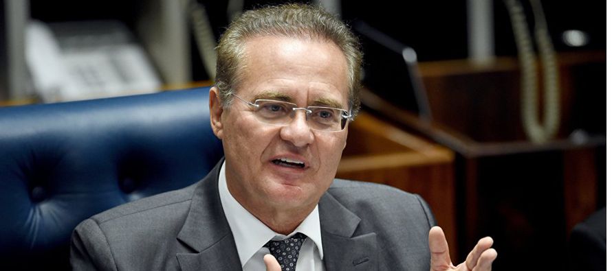 El presidente del Senado brasileño, Renán Calheiros, engrosó hoy la lista de...